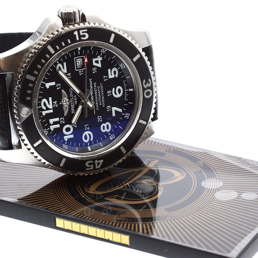 BREITLING Super Ocean II 44 A17392 Date black Dial Automatic Men's Watch_898843