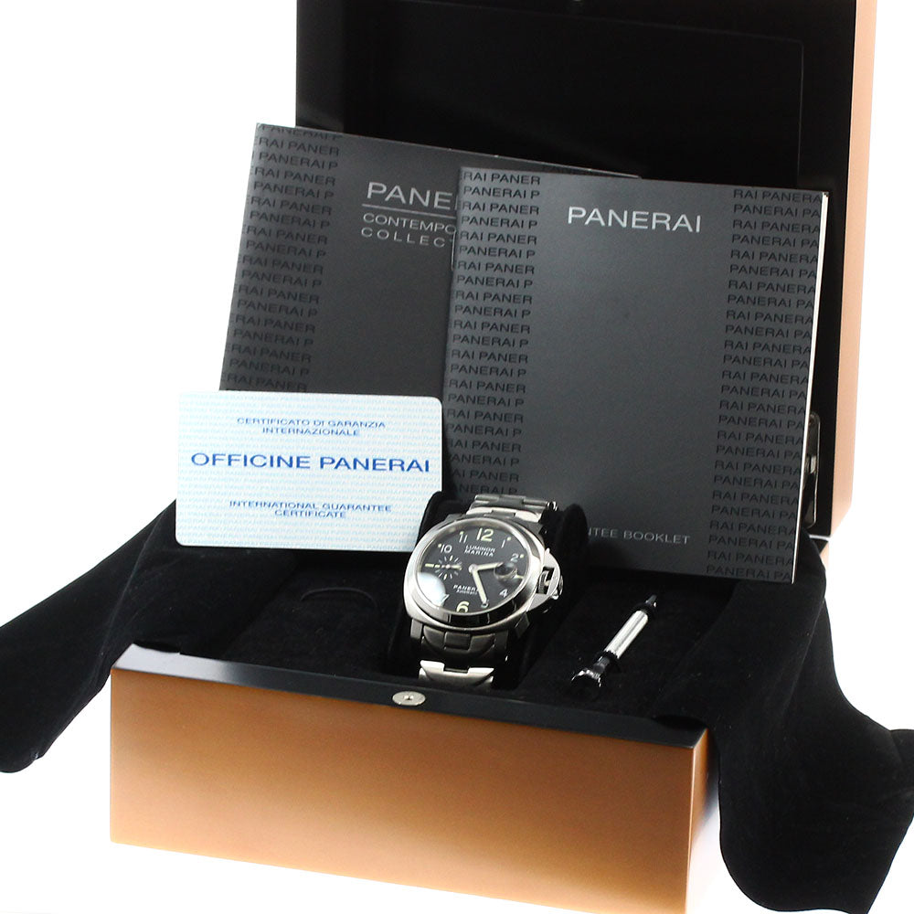 PANERAI Luminor Marina PAM00164 Date black Dial Automatic Men's Watch_898849