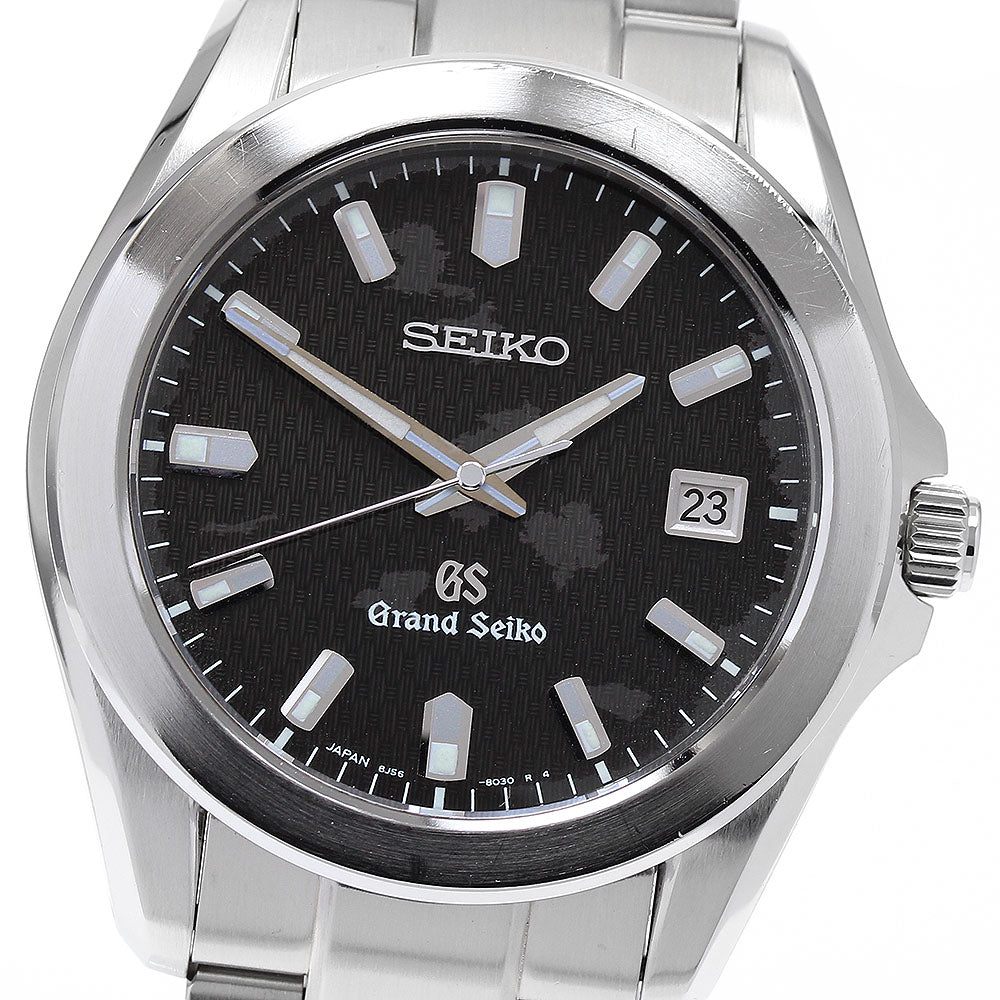 SEIKO Grand Seiko SBGF021/8J56-8020 Date black Dial Quartz Men's Watch_898850