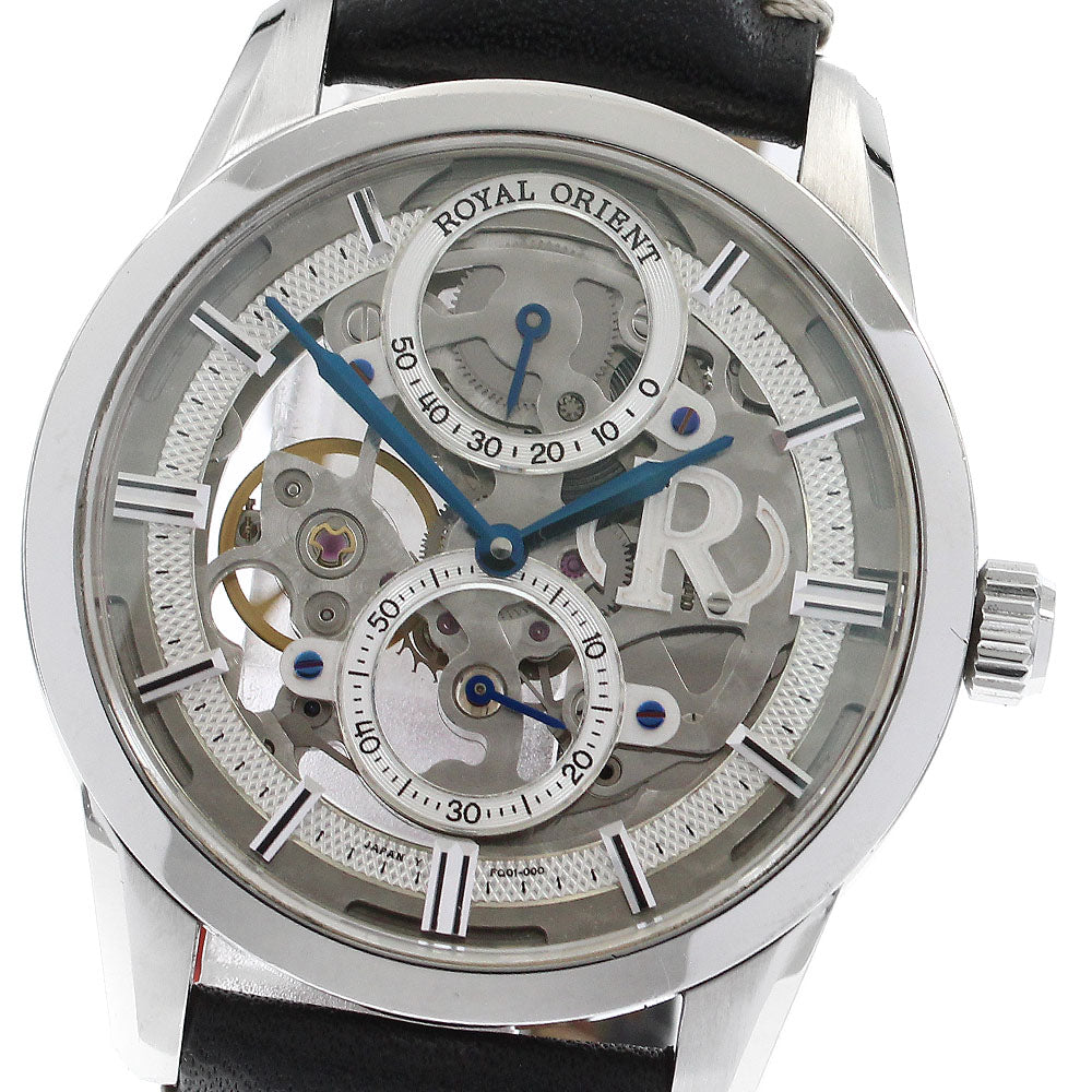 ORIENT Royal Orient FQ01-C00 Power reserve Hand Winding Men's Watch_898867