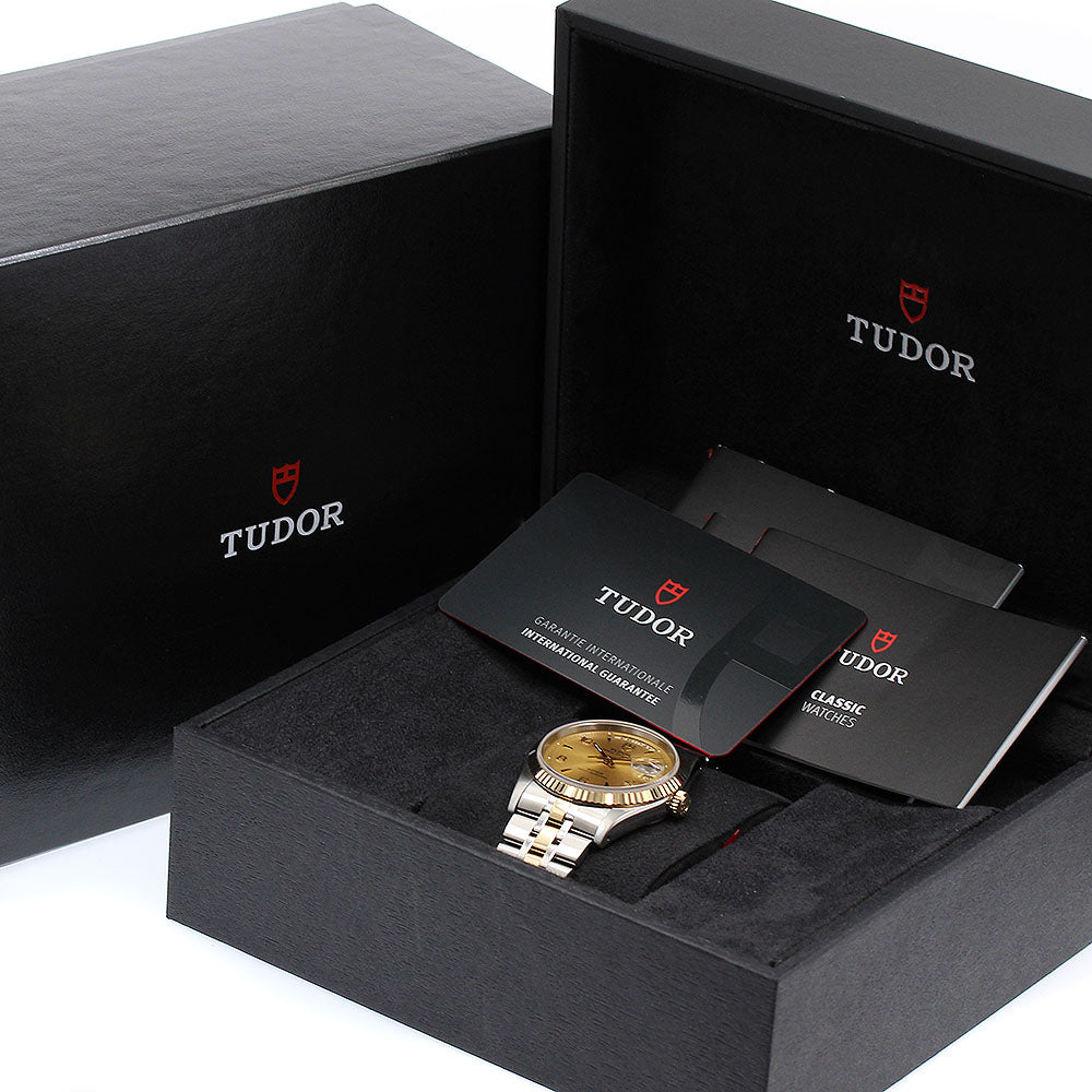 TUDOR Prince Date Day 76213 gold Dial Automatic Men's Watch_898871