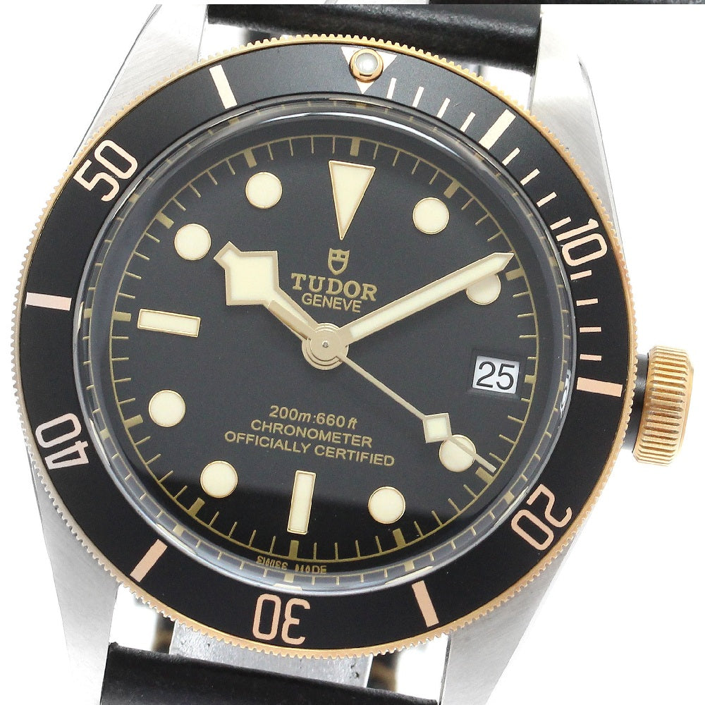 TUDOR Heritage Black Bay 79733N Date black Dial Automatic Men's Watch_898872
