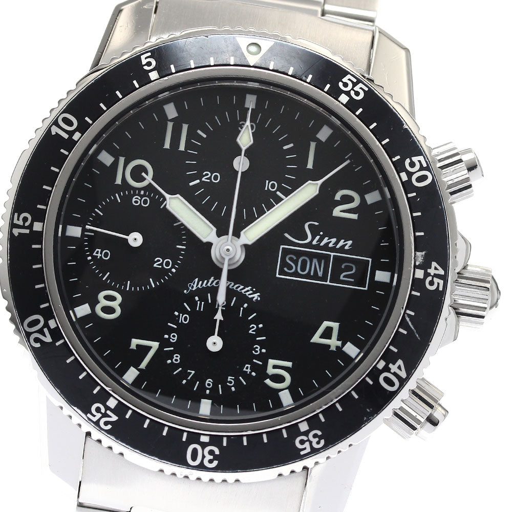 Sinn 103.B.SA.AUTO Chronograph day date black Dial Automatic Men's Watch_898873