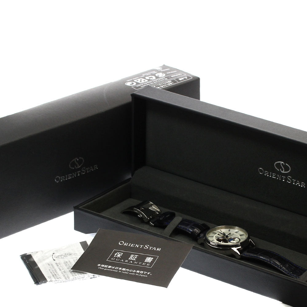 ORIENT Orient Star Mechanical Moon Phase F7M6-UAB0 Date power reserve Silver Dial Automatic Men's Watch_898880