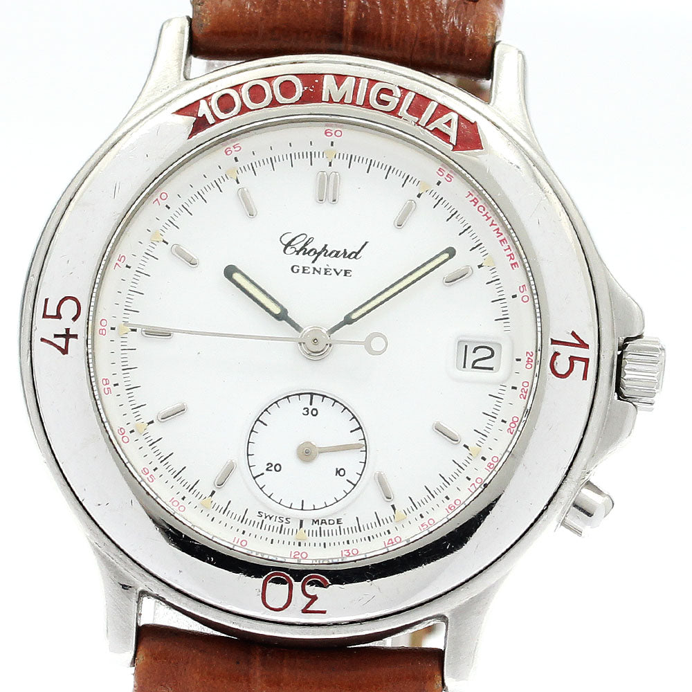 Chopard Mille Miglia 8141 Date white Dial Quartz Boy's Watch_898905