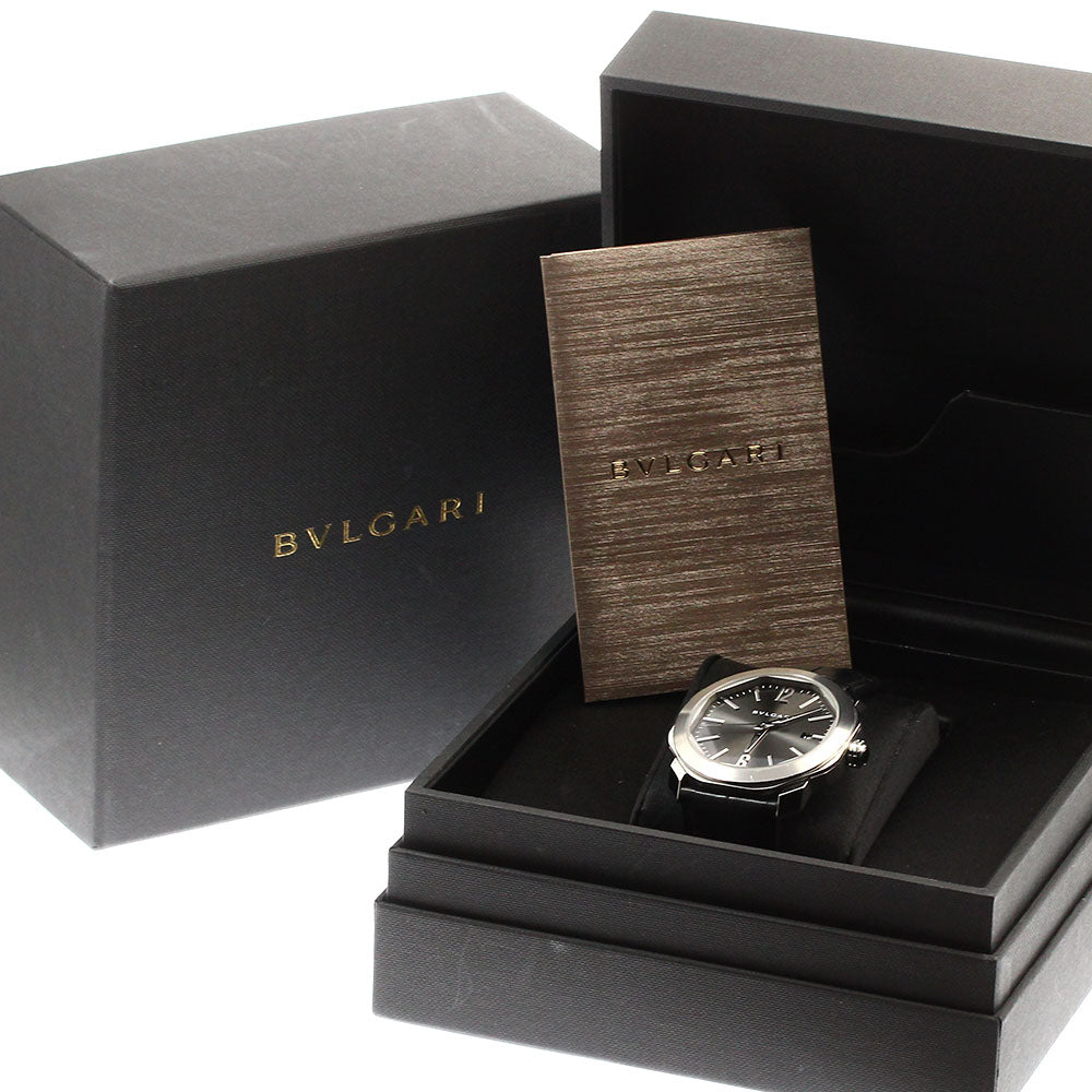 BVLGARI Octoma OC41S/102855 Date gray Dial Automatic Men's Watch_898908