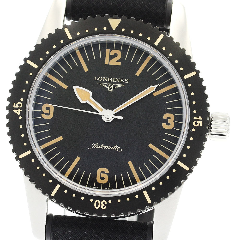 LONGINES Heritage Skin Diver L2.822.4 Black Dial Automatic Men's Watch_898909