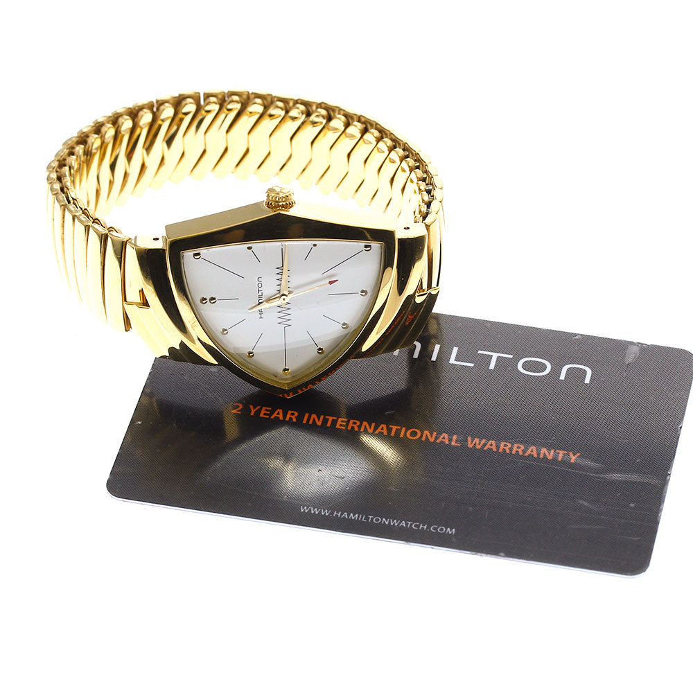 HAMILTON Ventura H243010 Extension Bracelet Silver Dial Quartz Men's_898921