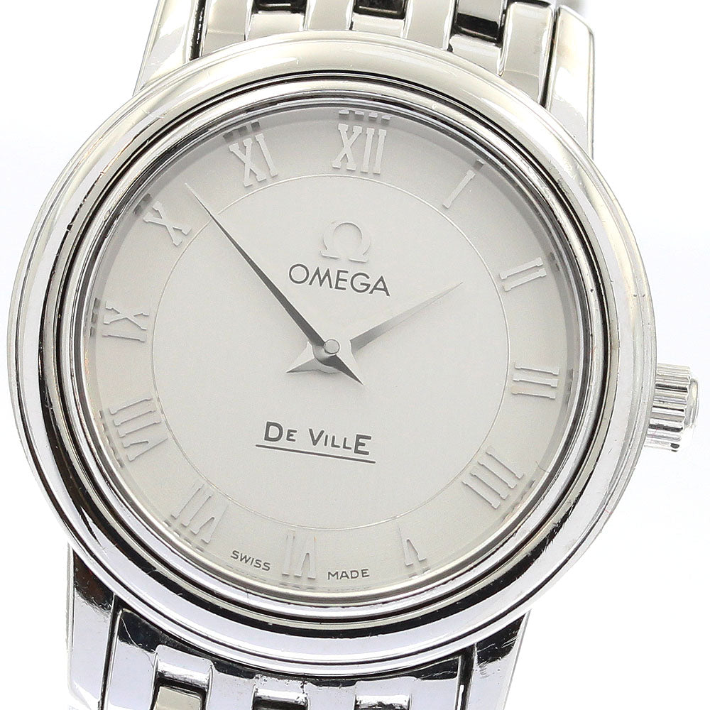 OMEGA De Ville Prestige 4570.33 Silver Dial Quartz Ladies Watch_898930