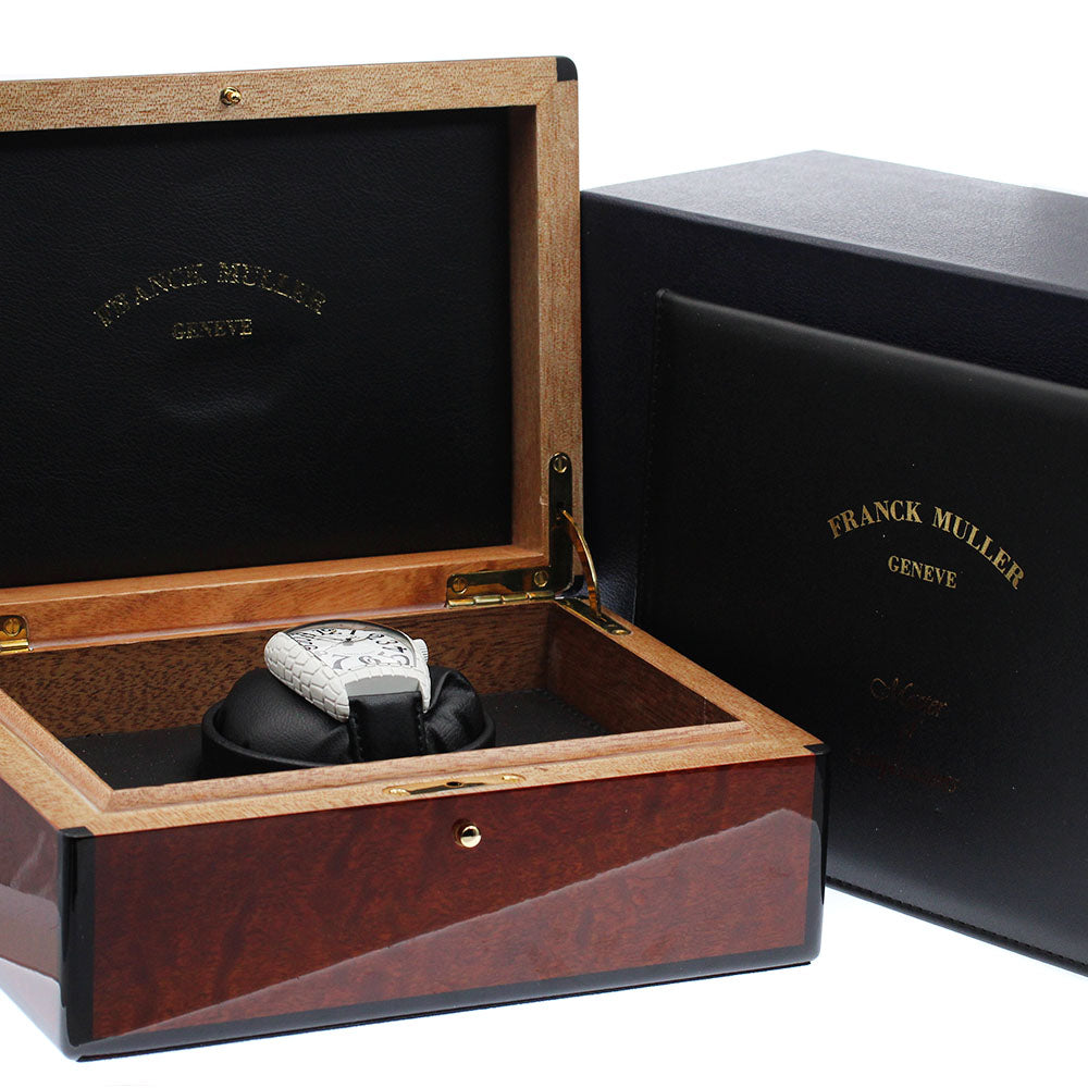 FRANCK MULLER Tonneau Curvex White Croco 8880SCWHTCRO Automatic Men's_898931