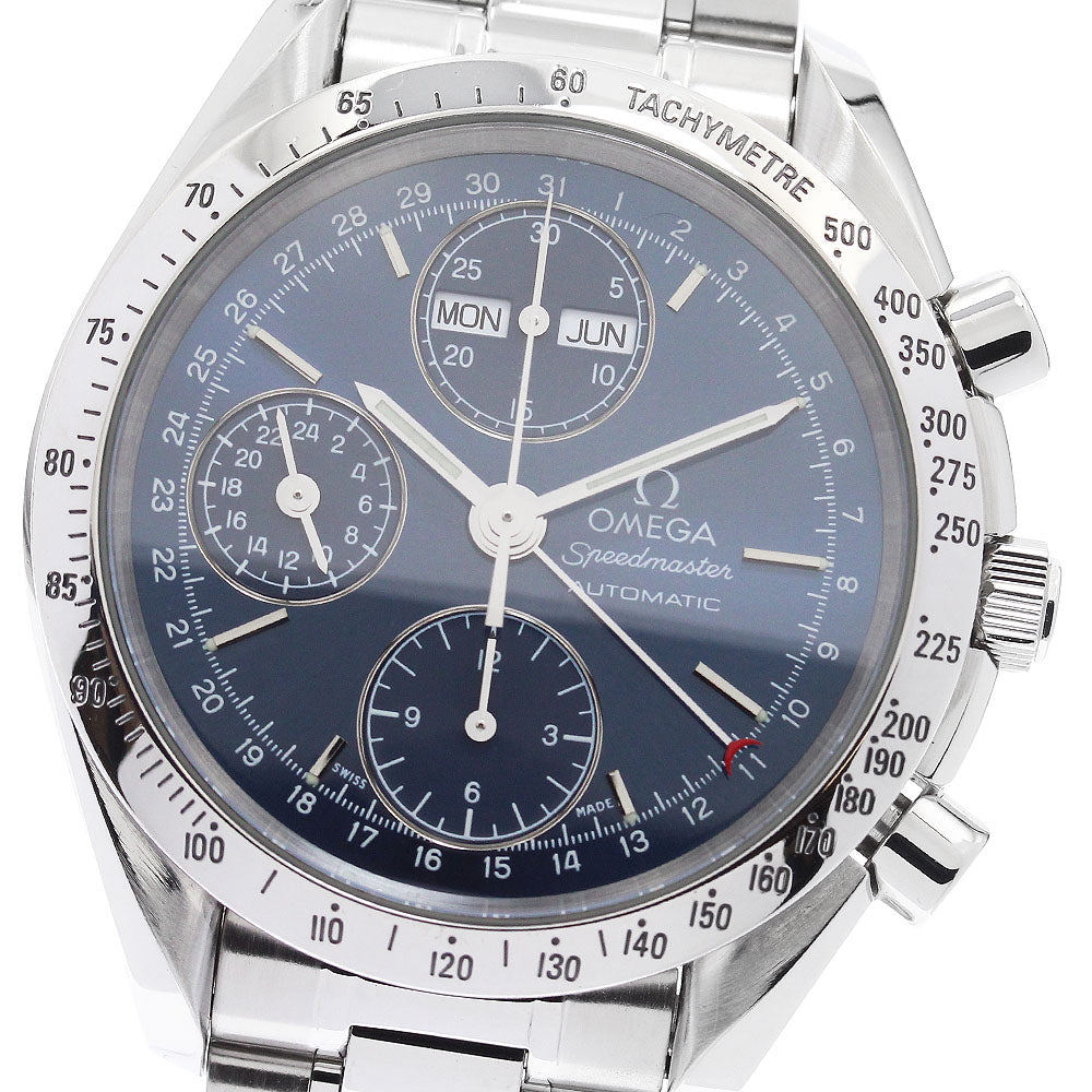 OMEGA Speedmaster 3521.80 Triple calendar Navy Dial Automatic Men's Watch_898946
