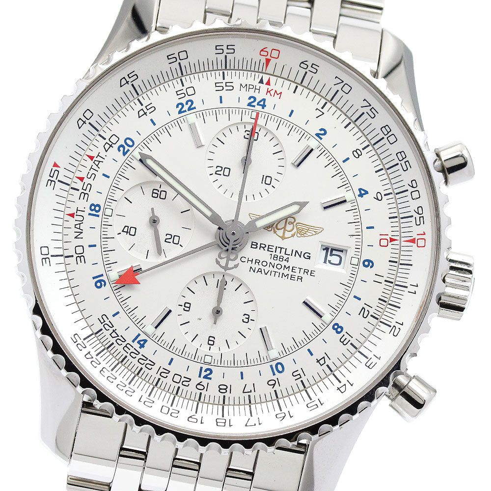 BREITLING Navitimer World A24322 Chronograph Automatic Men's Watch_898970