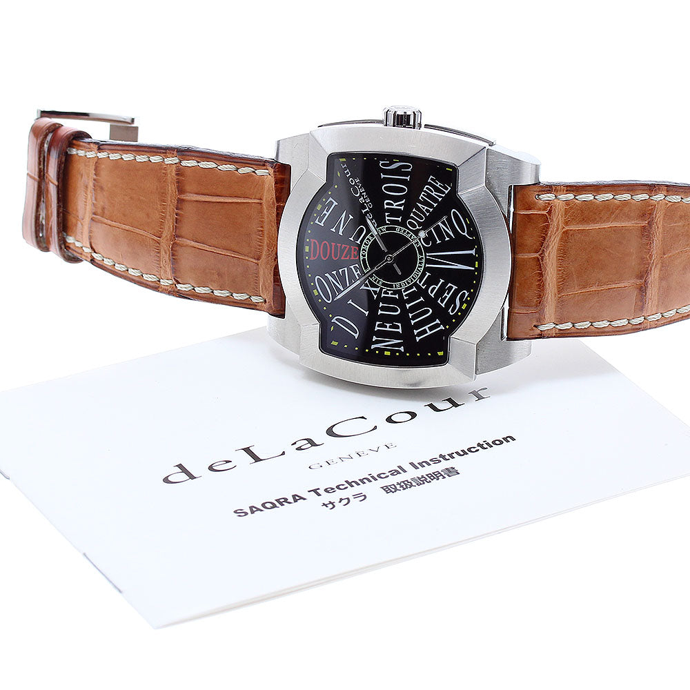 deLaCour Sakura Classic Limited edition 500 pieces black Dial Automatic Men's Watch_898978