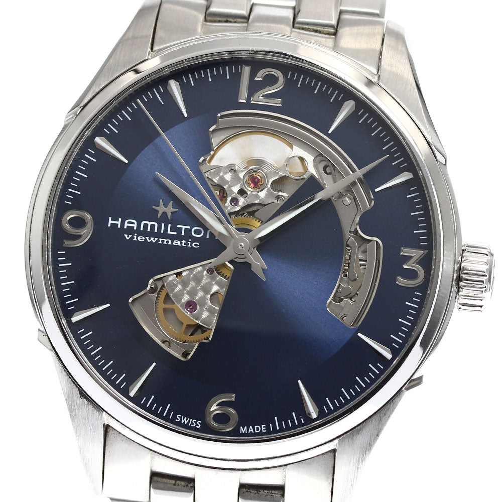 HAMILTON Jazzmaster Viewmatic H327050 Open heart Automatic Men's Watch_898987