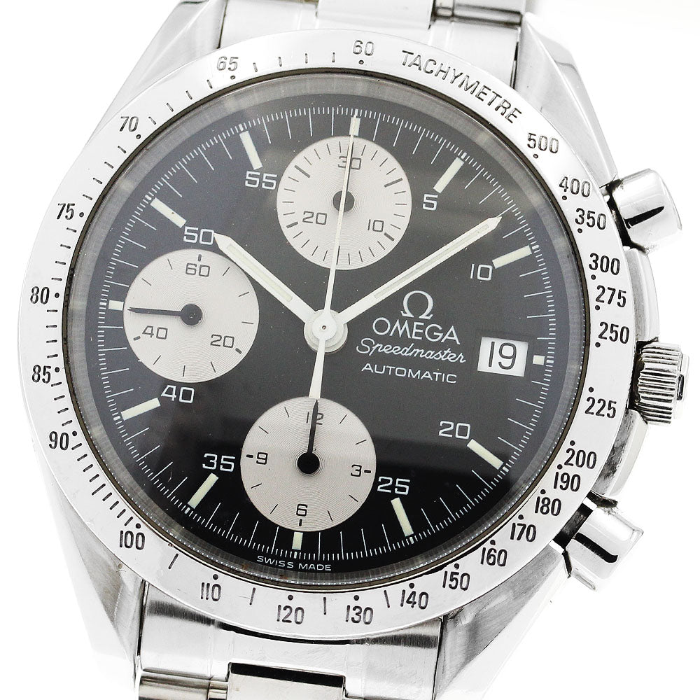 OMEGA Speedmaster 3511.50 Chronograph Black / Silver Dial AT Men's Watch_898990