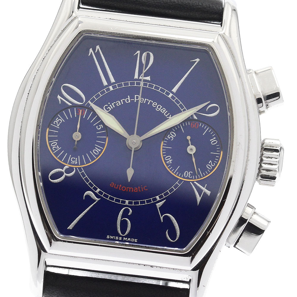 GIRARD PERREGAUX Richeville 2750 Chronograph Navy Dial Automatic Men's_898998