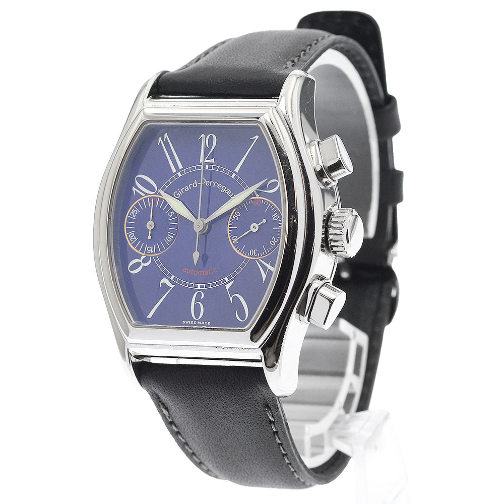 GIRARD PERREGAUX Richeville 2750 Chronograph Navy Dial Automatic Men's_898998