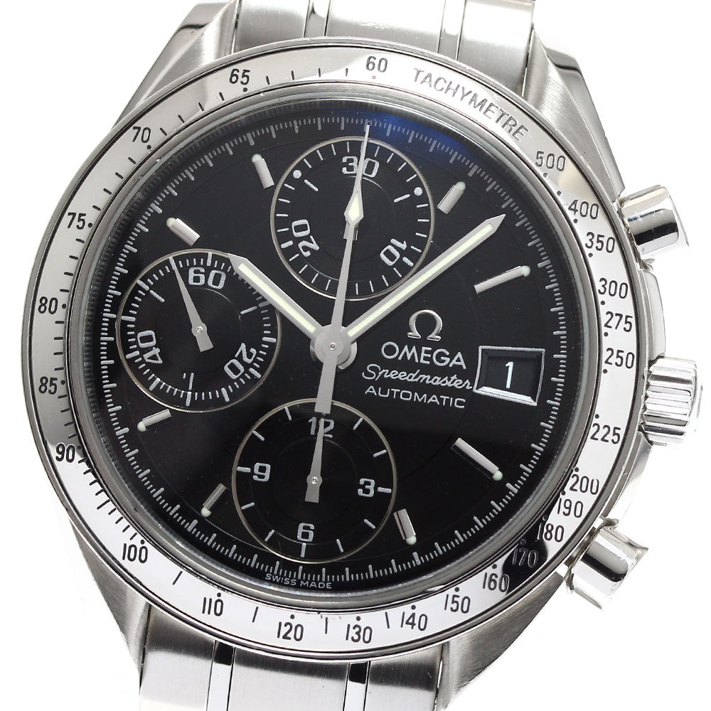 OMEGA Speedmaster 3513.50 Date Black Dial Automatic Men's Watch_899001