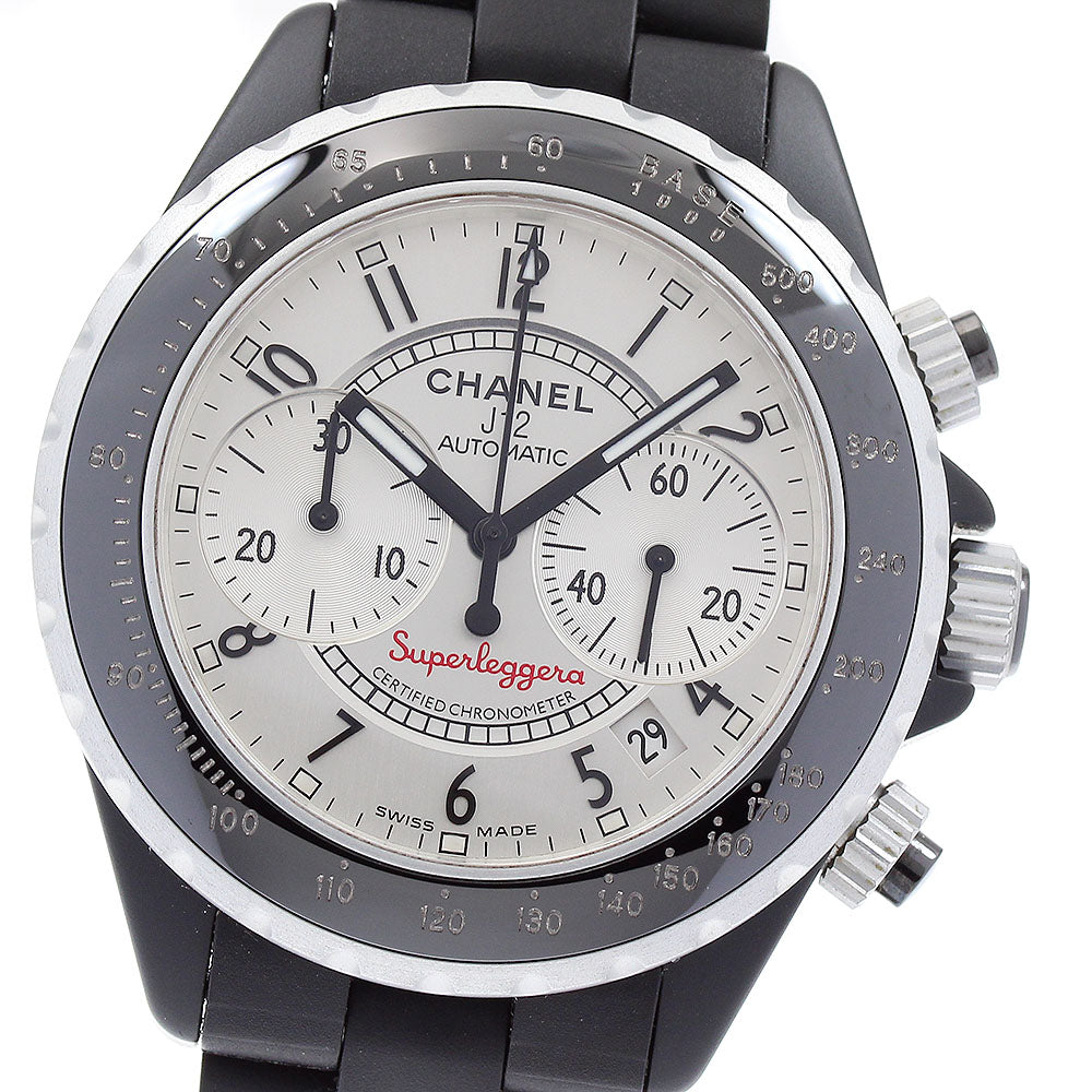 CHANEL J12 Super Reggera H2039 Chronograph Date Automatic Men's Watch_899004