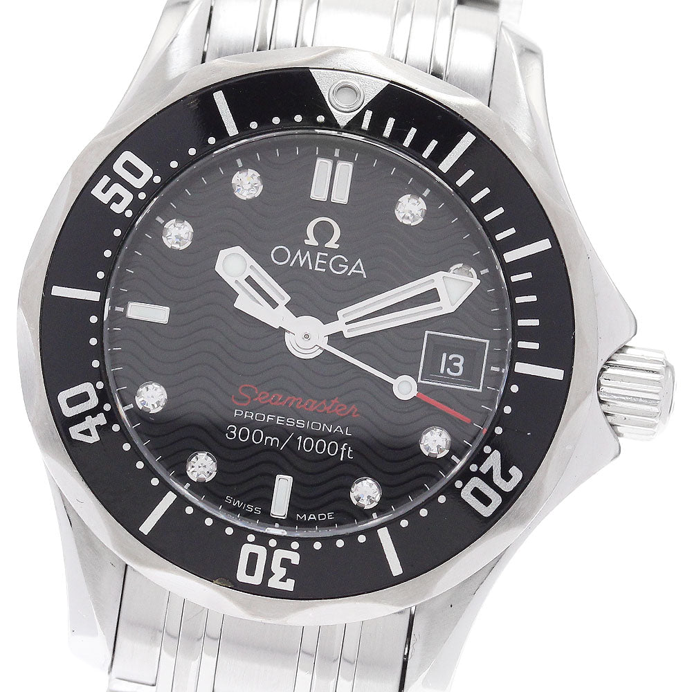 OMEGA Seamaster300 212.30.28.61.51.001 8P diamond Quartz Ladies Watch_899066