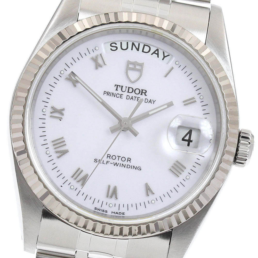 TUDOR Prince Date Day 76214 Day date white Dial Automatic Men's Watch_899069