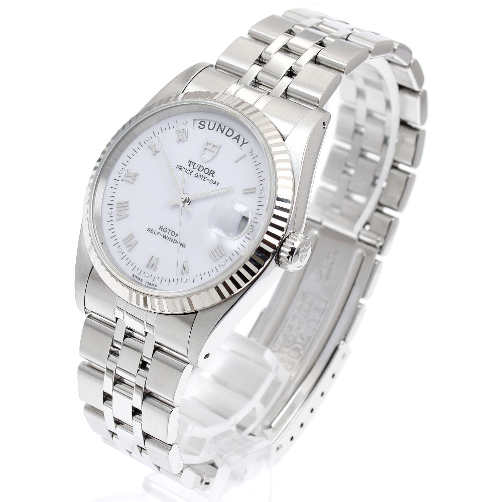 TUDOR Prince Date Day 76214 Day date white Dial Automatic Men's Watch_899069
