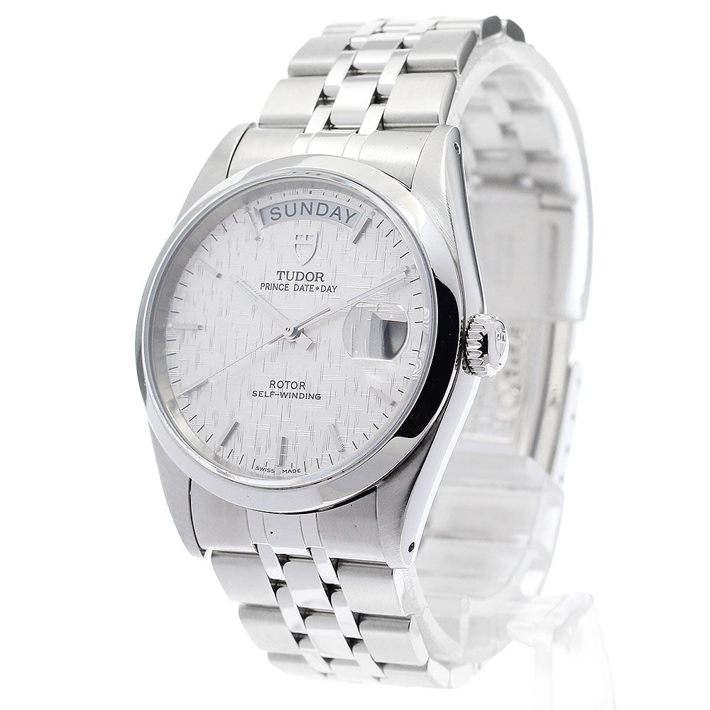 TUDOR Prince Date Day 76200 Silver Dial Automatic Men's Watch_899074