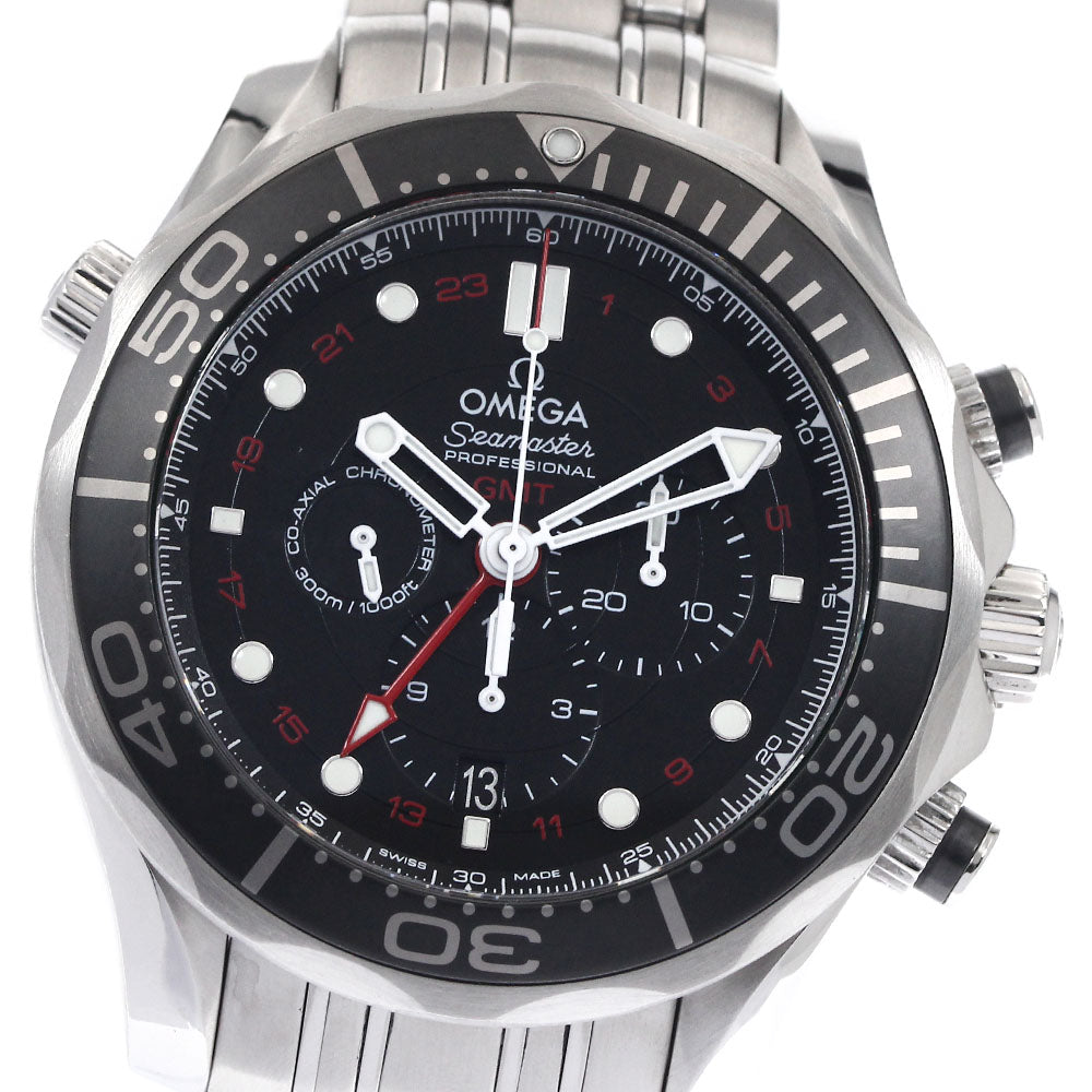 OMEGA Seamaster Diver 300M 212.30.44.52.01.001 Co-Axial GMT AT Men's_899076