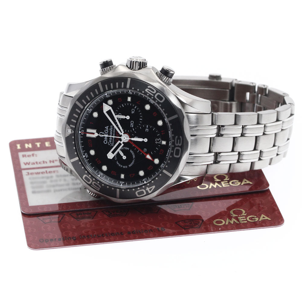OMEGA Seamaster Diver 300M 212.30.44.52.01.001 Co-Axial GMT AT Men's_899076