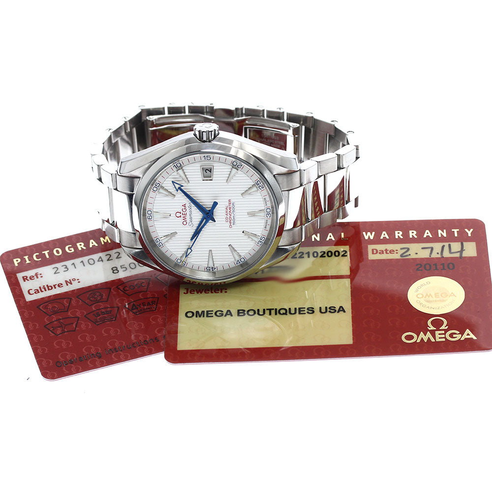 OMEGA Seamaster Aqua Terra 231.10.42.21.02.002 Captain's Watch Automatic_899085