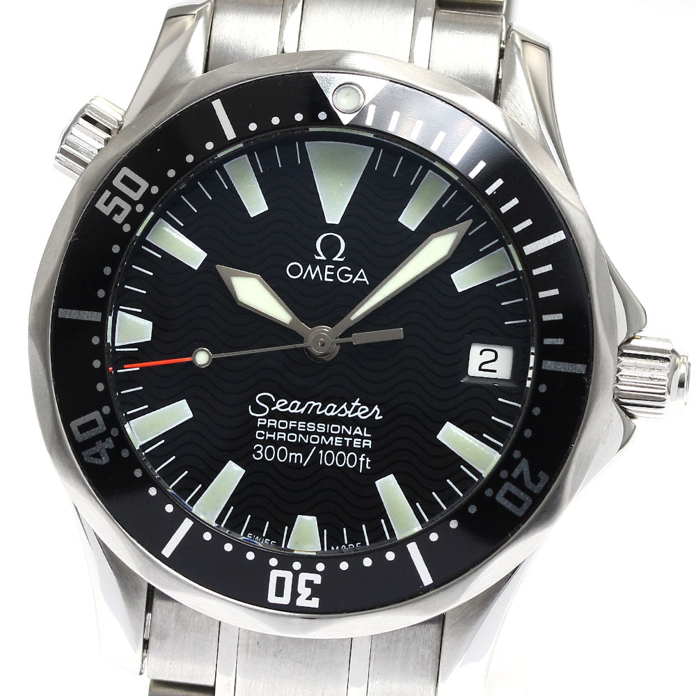 OMEGA Seamaster300 Professional 2252.50 Black Dial Automatic Boy's Watch_899098