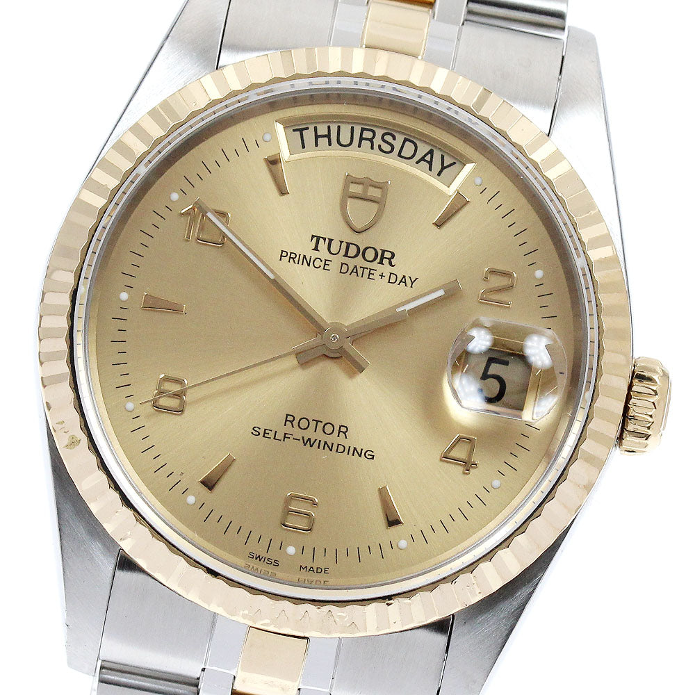 TUDOR Prince Date Day 76213 gold Dial Automatic Men's Watch_899112