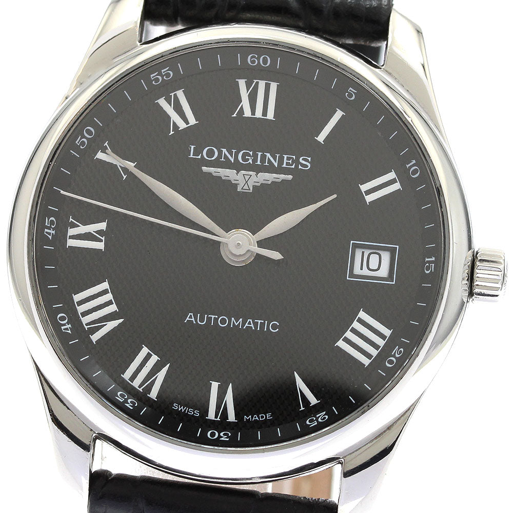 LONGINES Master collection L2.793.4.51.7 Date black Dial Automatic Men's Watch_899126