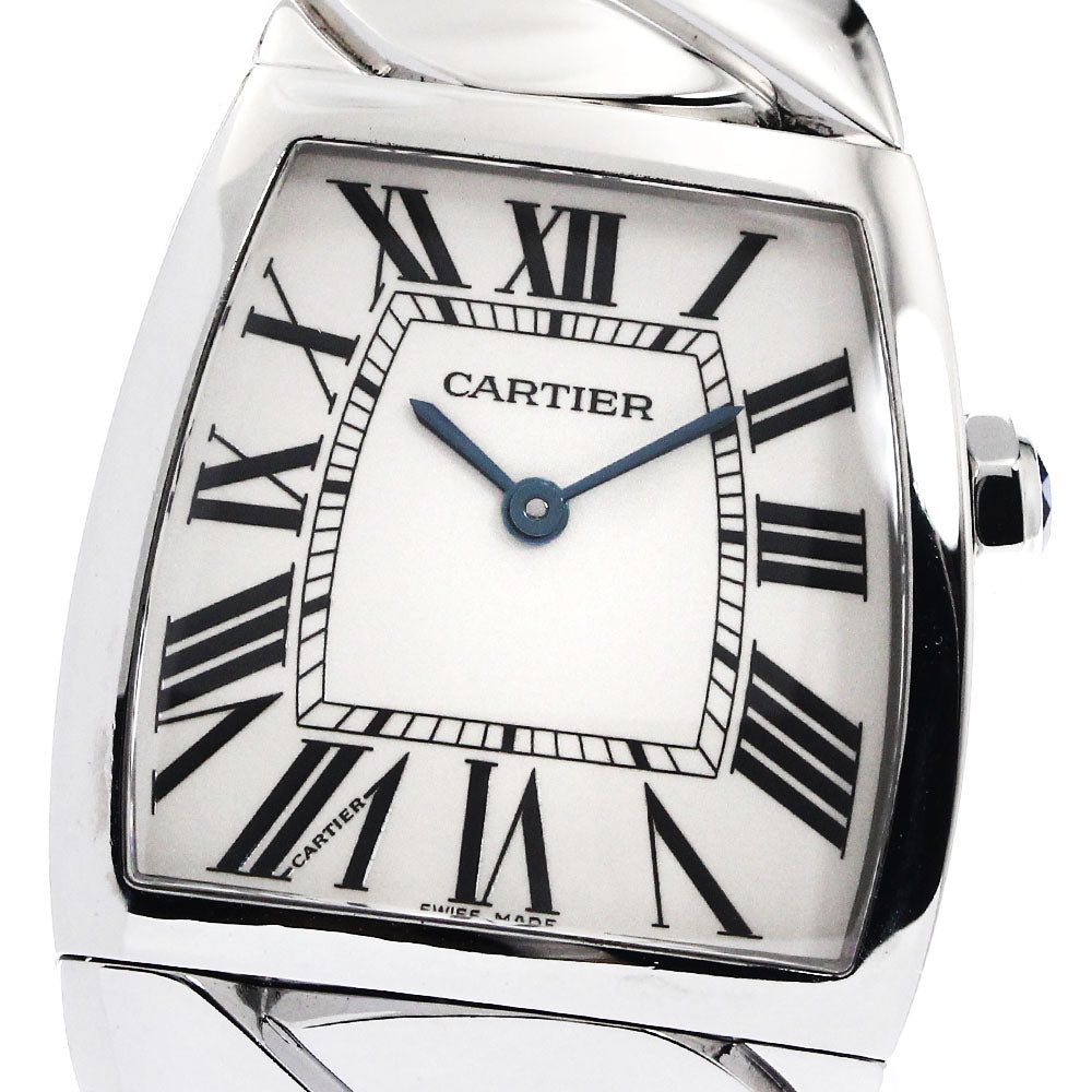 CARTIER Ladonha LM W660022I Silver Dial Quartz Boy's Watch_899128