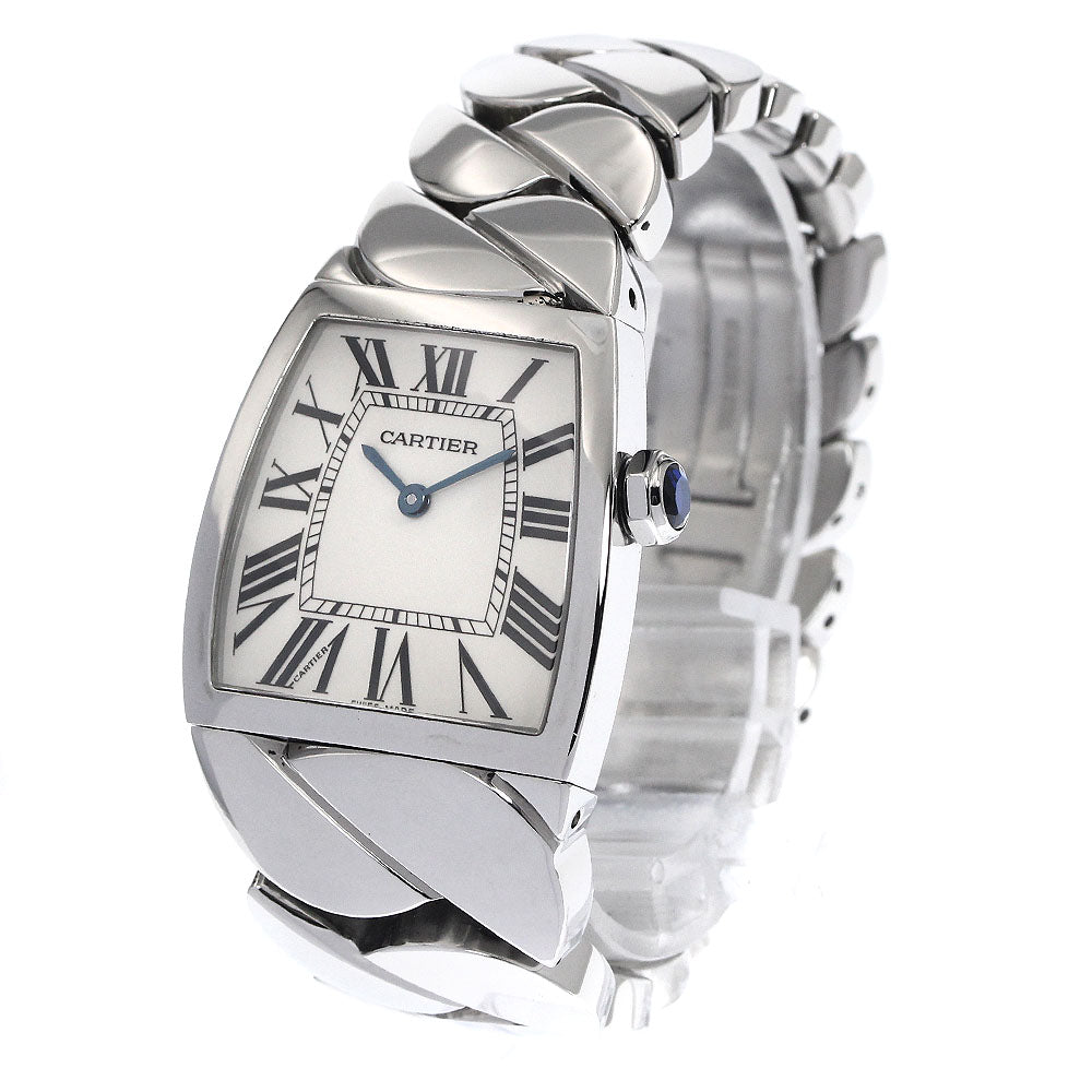 CARTIER Ladonha LM W660022I Silver Dial Quartz Boy's Watch_899128