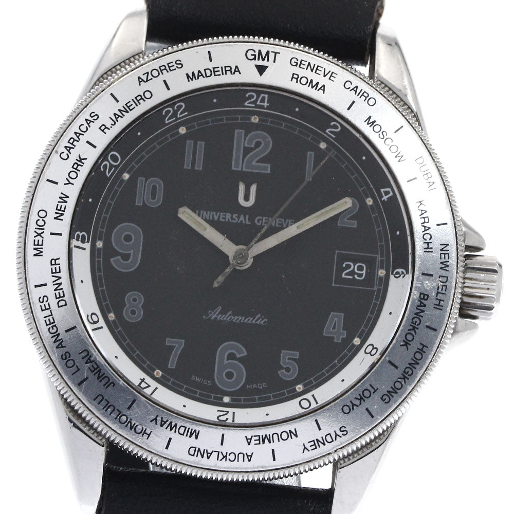Universal Geneve 873.435 black Dial Automatic Men's Watch_899144