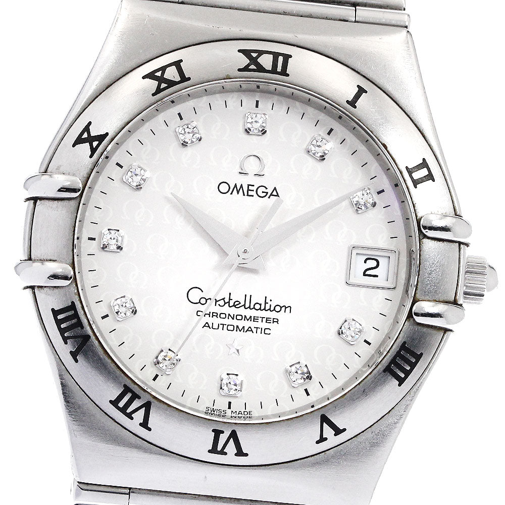 OMEGA Constellation 1504.35 11P diamond Silver Dial Automatic Men's Watch_899151