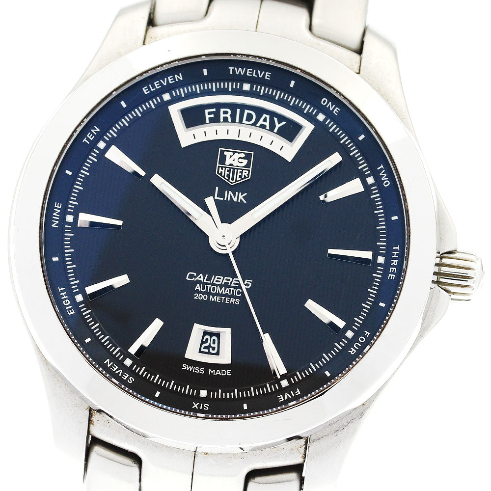 TAG HEUER Link caliber 5 WJF2010 Day date Automatic Men's Watch_899153
