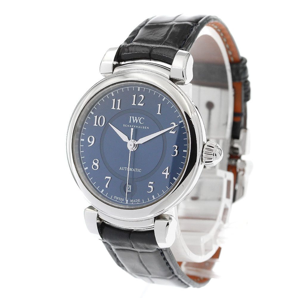 IWC SCHAFFHAUSEN Da Vinci Automatic 36 IW458312 Date Navy Dial Automatic Men's Watch_899158