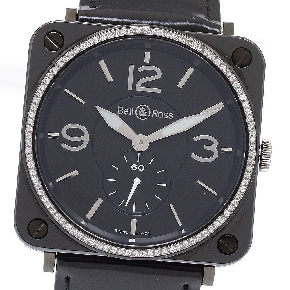 Bell＆Ross BRS-98-BCS Diamond Bezel black Dial Quartz Ladies Watch_899160
