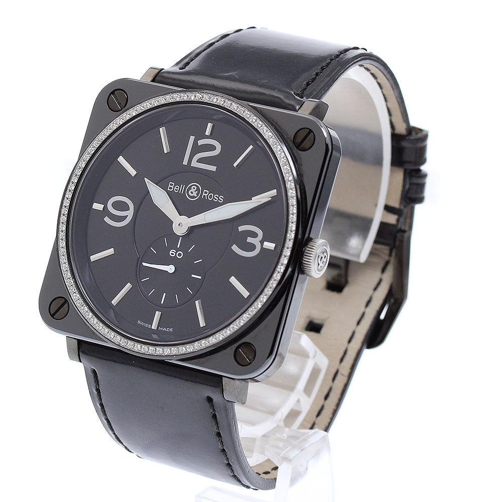 Bell＆Ross BRS-98-BCS Diamond Bezel black Dial Quartz Ladies Watch_899160