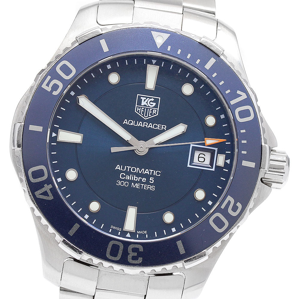 TAG HEUER Aqua racer WAN2111 Caliber 5 Date blue Dial Automatic Men's_899175
