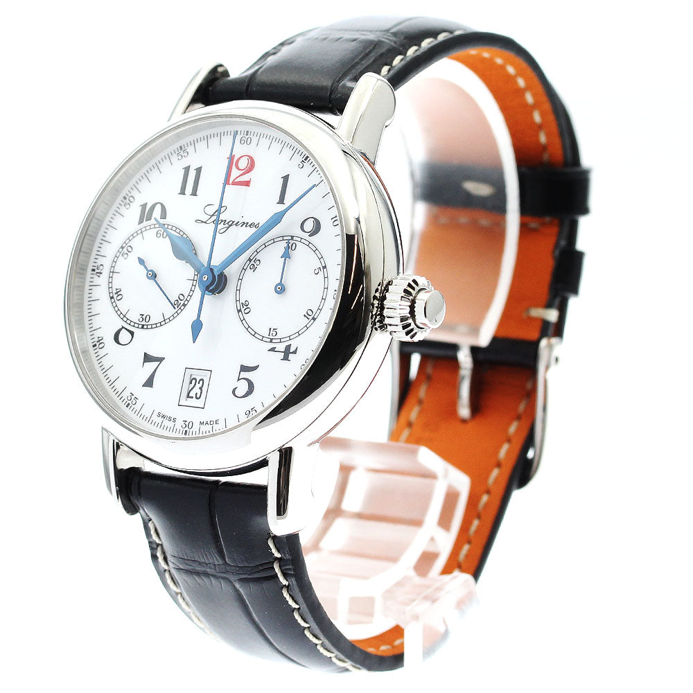 LONGINES Heritage Column Wheel 180th Anniversary L2.775.4 One push chrono white Dial Automatic Men's Watch_899177