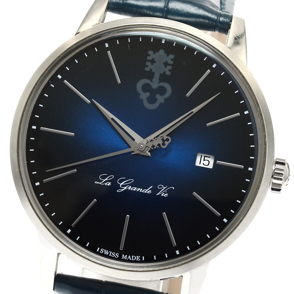 CORUM La Grande Vie Z082/03590 Date Cal.CO 082 blue Dial Automatic Men's Watch_899181