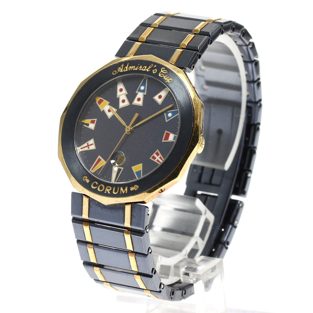 CORUM Admirals cup 99.810.31V-52 Date Navy Dial Quartz Men's Watch_899182