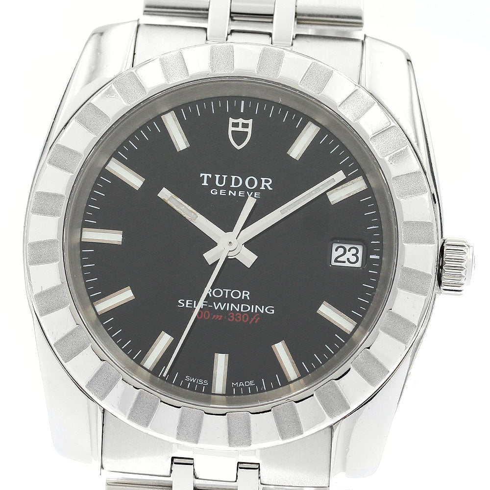 TUDOR Classic 21010 Date black Dial Automatic Men's Watch_899186