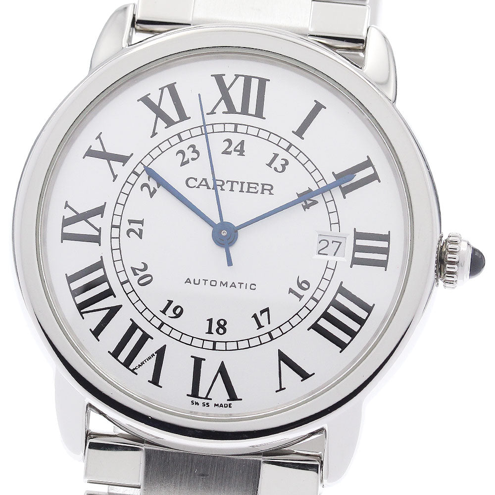 CARTIER Ronde Solo de Cartier XL W6701011 Date Automatic Men's Watch_899188