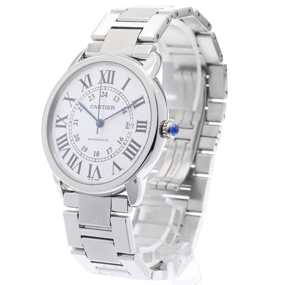 CARTIER Ronde Solo de Cartier XL W6701011 Date Automatic Men's Watch_899188