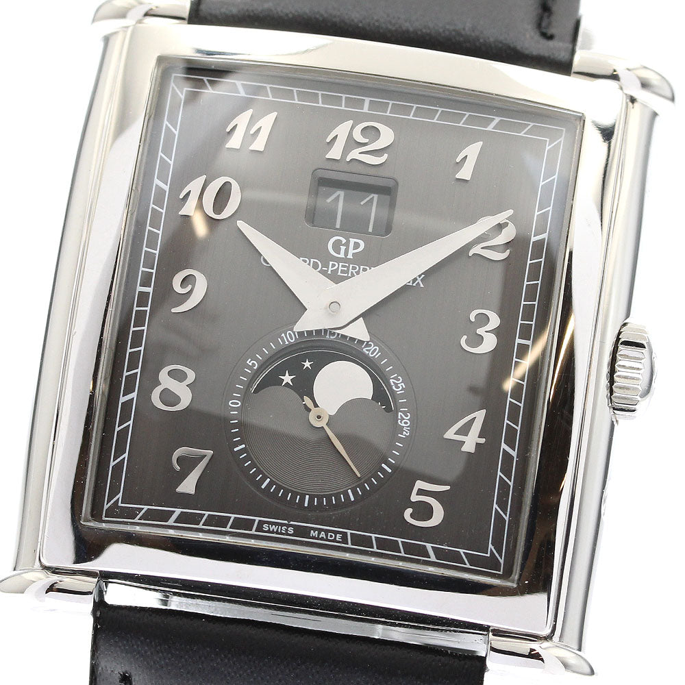 GIRARD PERREGAUX Vintage 1945 XXL Large 25882-11-221-BB-6B Date AT Men's_899192