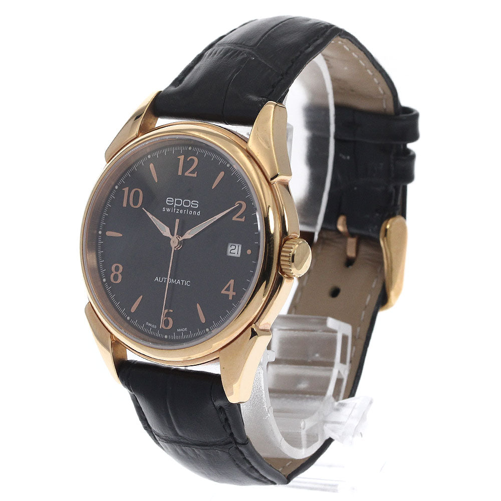 EPOS 3372 Date Black Dial Automatic Men's Watch_899194